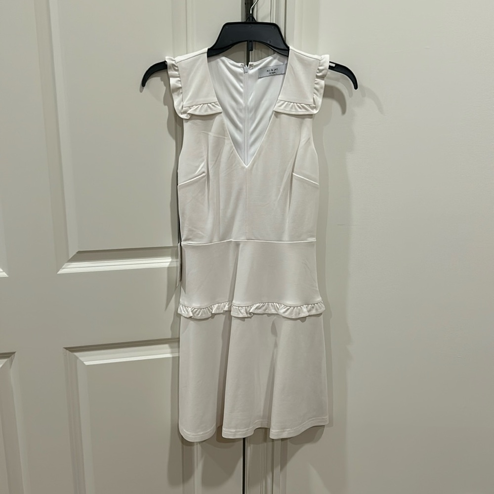 Ali and Jay White dress